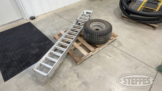 Aluminum Ramps, Turf Tire & Wheel